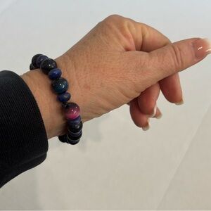 Galaxy Beaded Bracelet Stretch